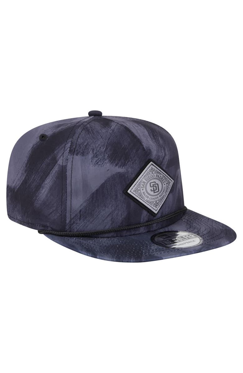 New Era Men's New Era Navy San Diego Padres Printed Golfer Snapback Hat, Alternate, color, Navy
