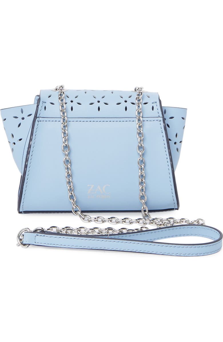 ZAC Zac Posen Eartha Mini Chain Leather Crossbody, Alternate, color,