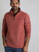 Weird Fish Newark 1/4 Zip Grid Fleece