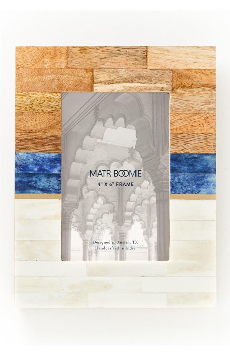 Matr Boomie Kaveri Picture Frame - Carved Bone, Wood, Main, color, Multicolor
