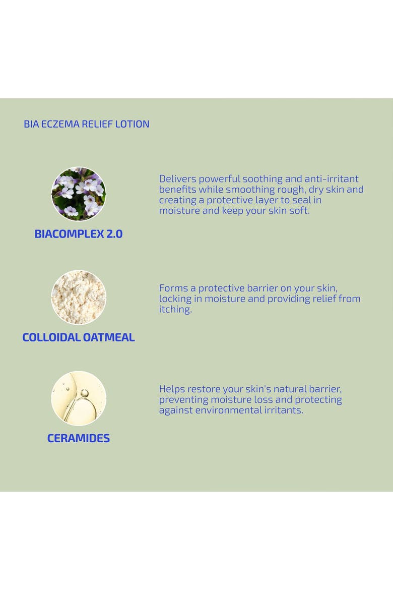 BIA Eczema Relief Lotion, Alternate, color, Tan