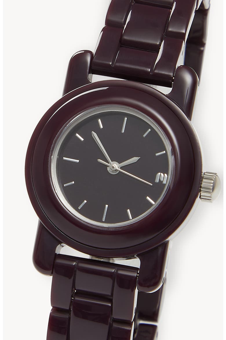 Mini Mono Watch, Alternate, color, Royal Peony