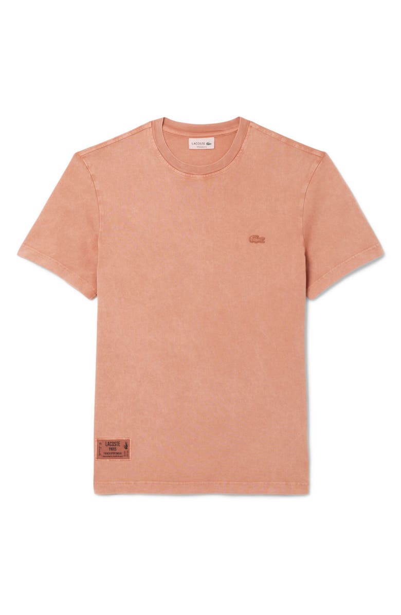 Lacoste Regular Fit Washed T-Shirt, Alternate, color, I1k Track