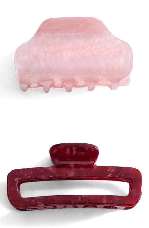 Assorted 2-Pack Claw Clips