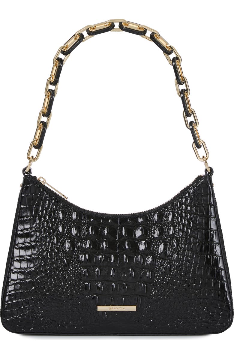 Brahmin Mod Esme Croc Embossed Shoulder Bag, Main, color,