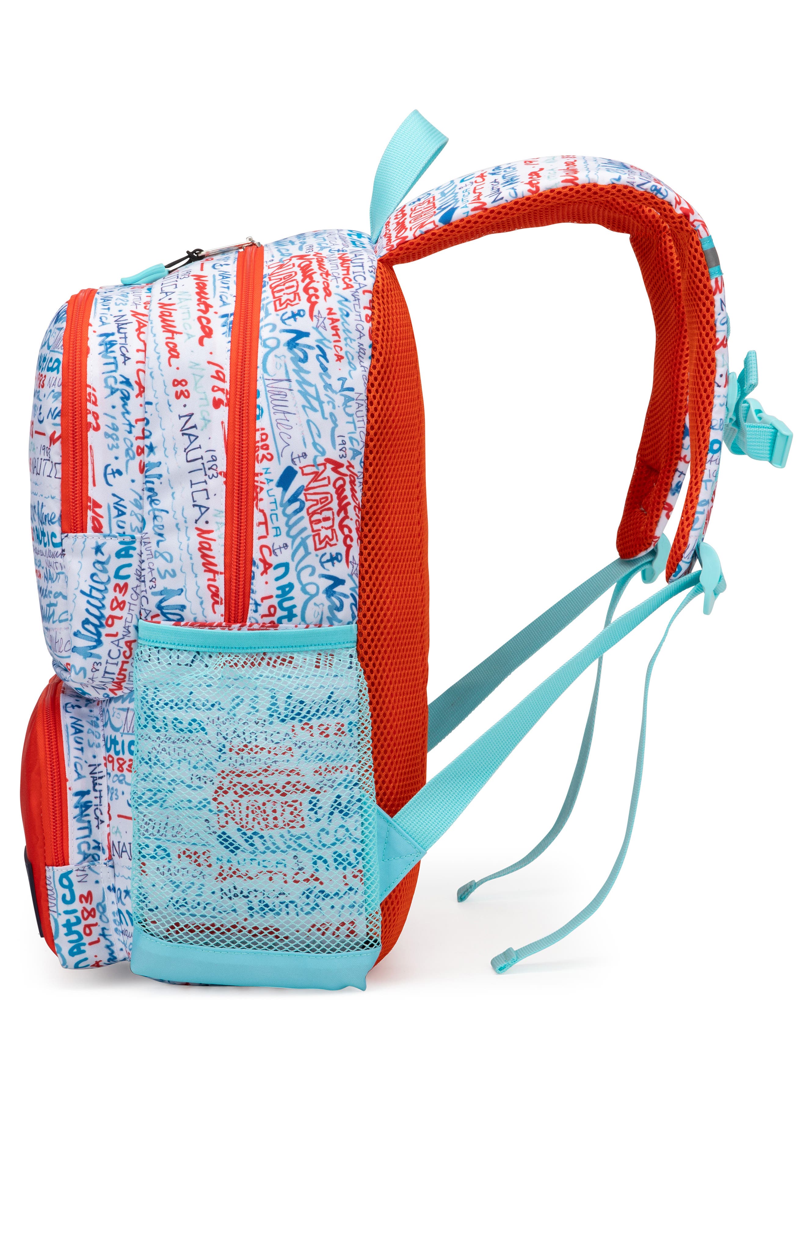 Nautica Graffiti 16 Inch Backpack for Kids and Teens, Alternate, color, Graffiti