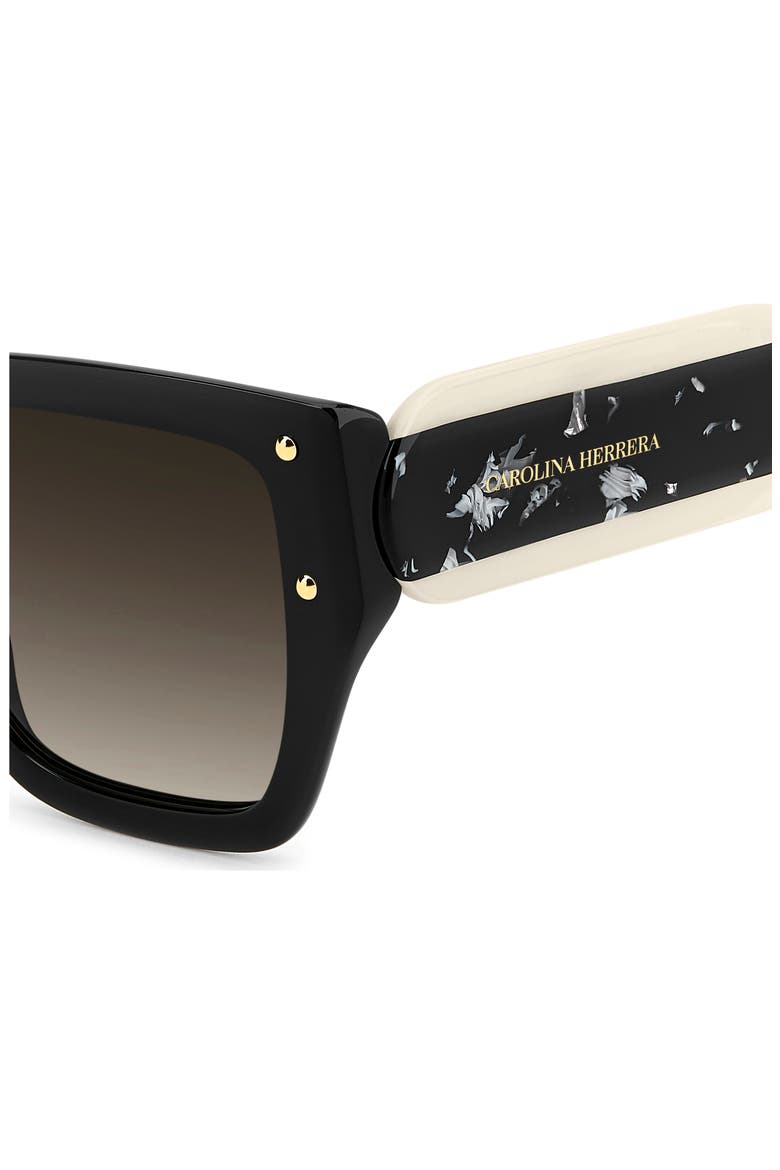 Her 53mm Gradient Square Geometric Sunglasses, Alternate, color, 080S-HA