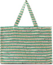 Helen Kaminski Anika Stripe Bouclé Tote