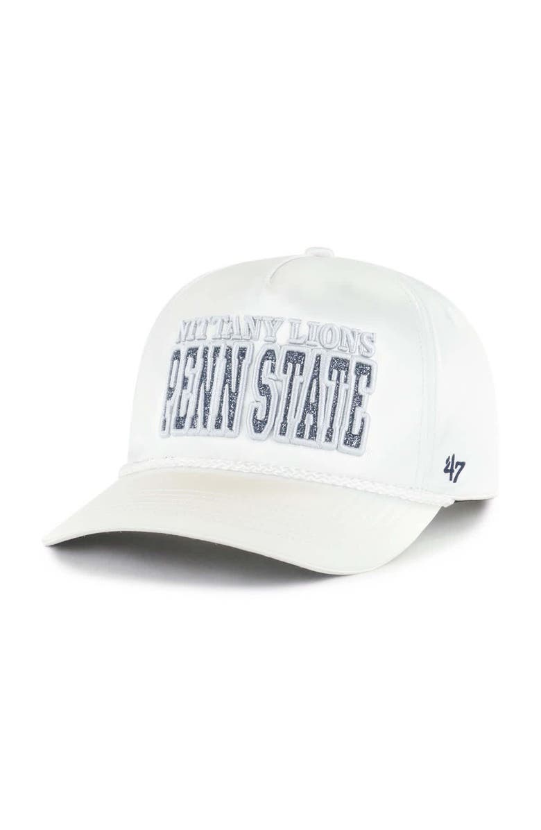 '47 Women's '47 White Penn State Nittany Lions Outspoken Hitch Adjustable Hat, Alternate, color, White