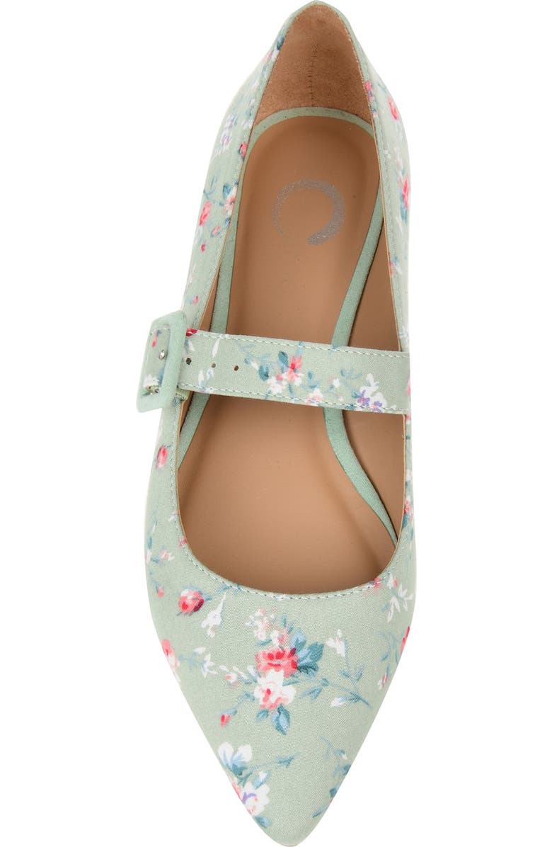 Journee Collection JOURNEE Karissa Flat, Alternate, color, Green
