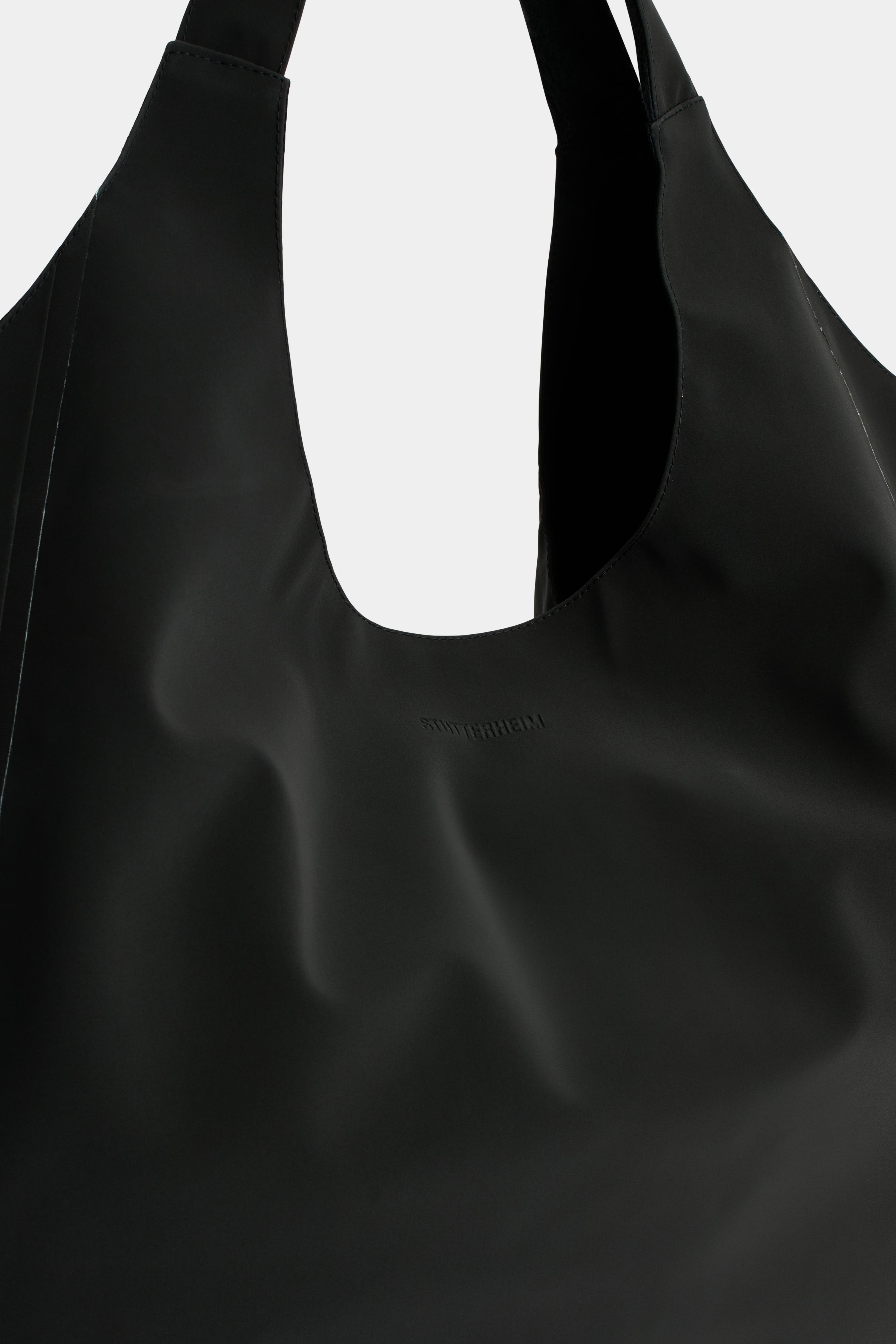 Stutterheim Svea Puffer Matte Bag, Alternate, color, Black