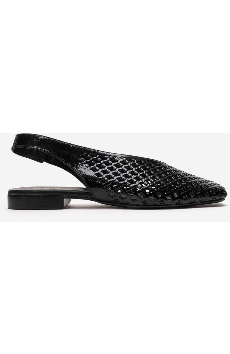 Forever & Always Shoes Delizia Leather Slingback Shoe, Alternate, color, Black