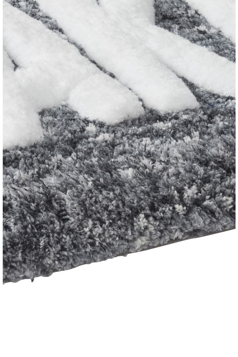 Get Naked Statement Bath Rug, Alternate, color, CHARCOAL
