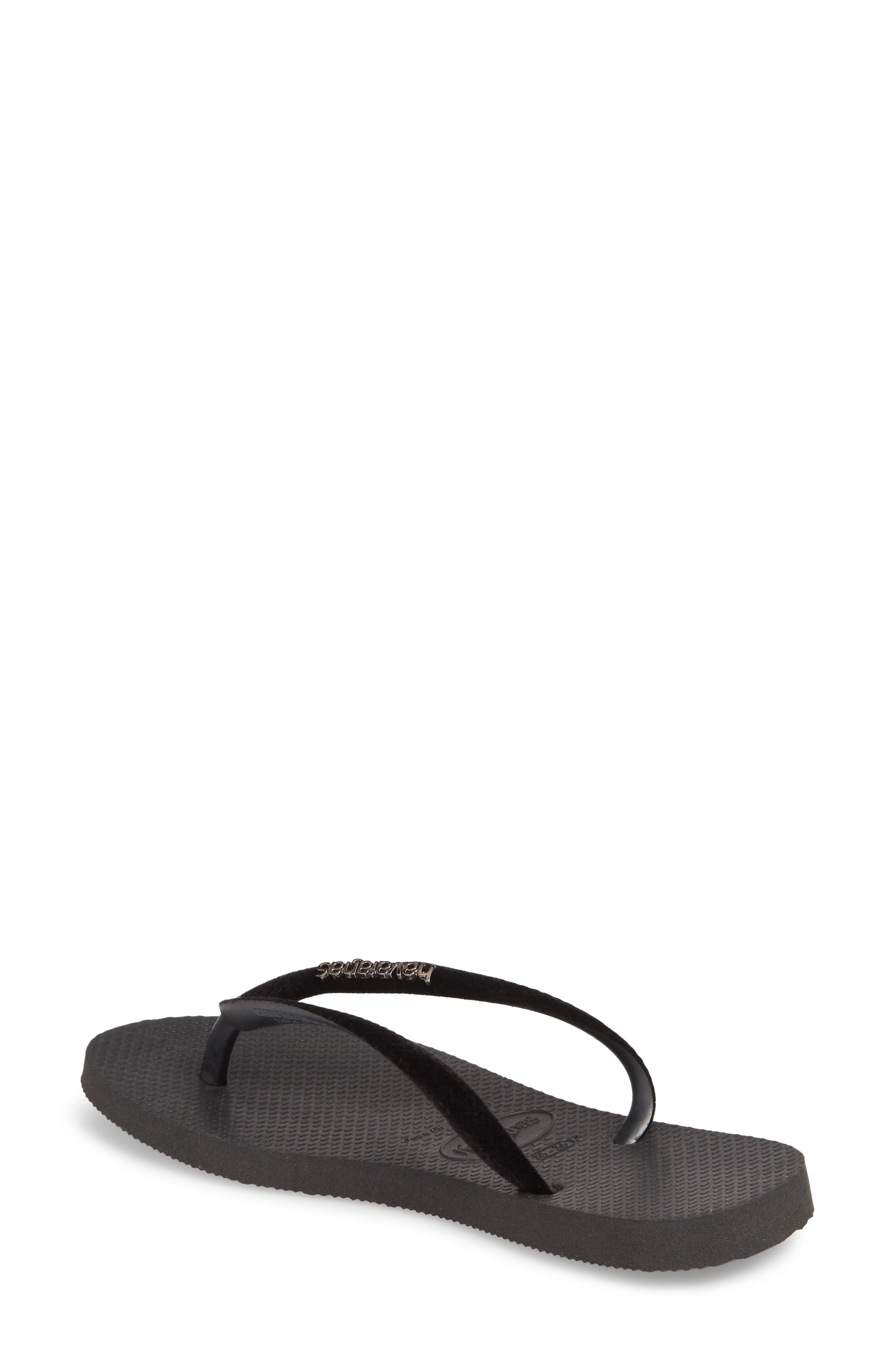 Havaianas Slim Velvet Flip Flop, Alternate, color, 