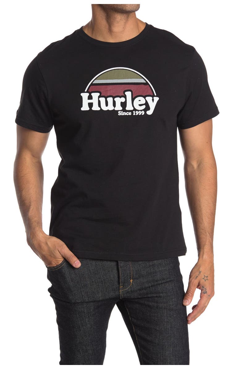 Hurley Graphic Print T-Shirt, Main, color, 