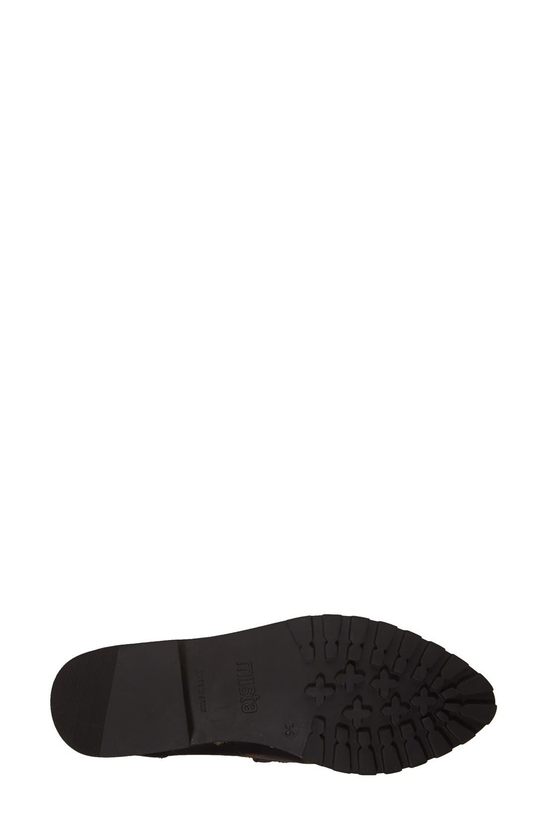 'Randi' Loafer, Alternate, color, BLACK/ GOLD BEES