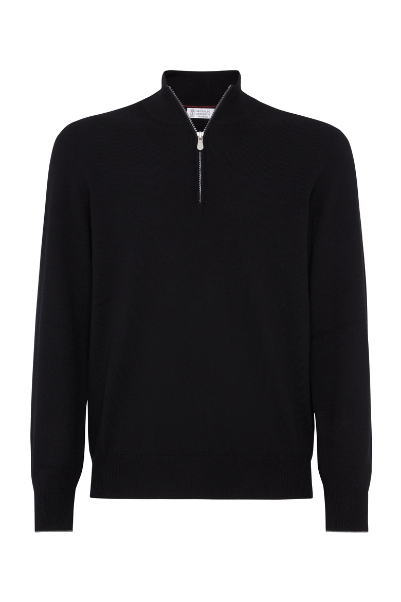 Cashmere sweater, Main, color, Black