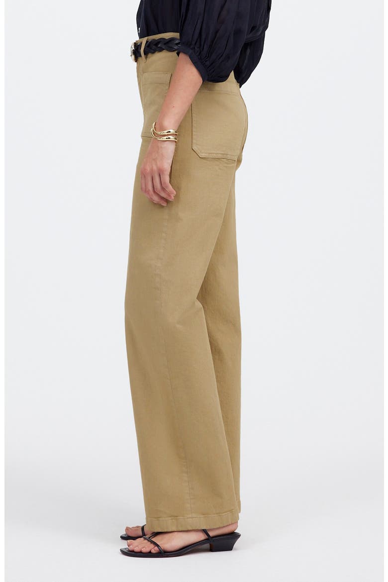 The Emmett Patch Pocket Wide Leg Pants, Alternate, color, HERITAGE KHAKI