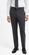 MANGO Prince of Wales Check Super Slim Fit Stretch Pants