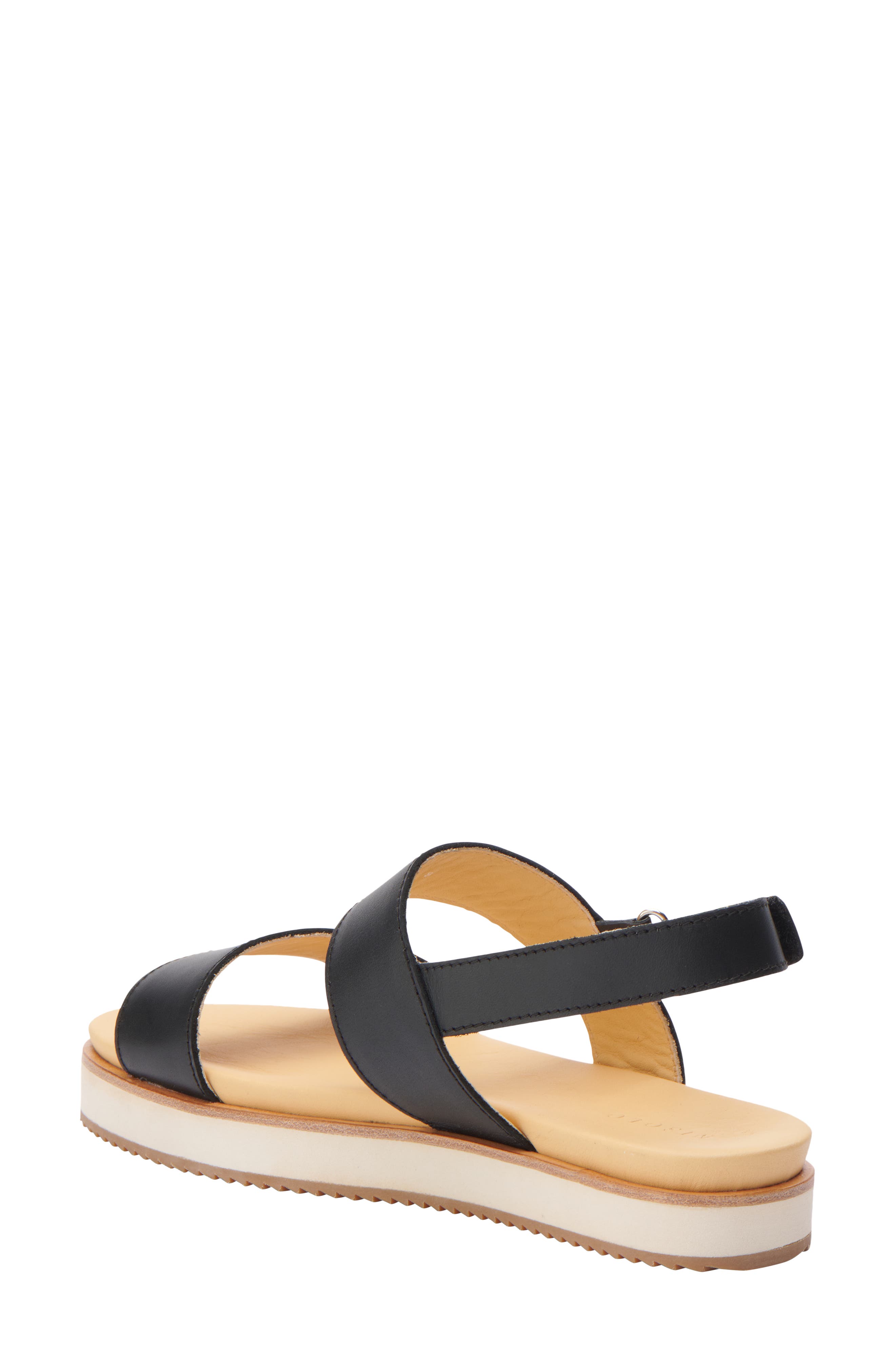 Nisolo Go-To Flatform Slingback Sandal, Alternate, color, 