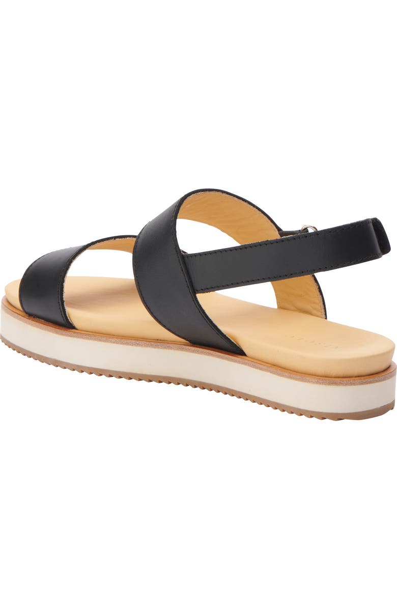 Nisolo Go-To Flatform Slingback Sandal, Alternate, color,