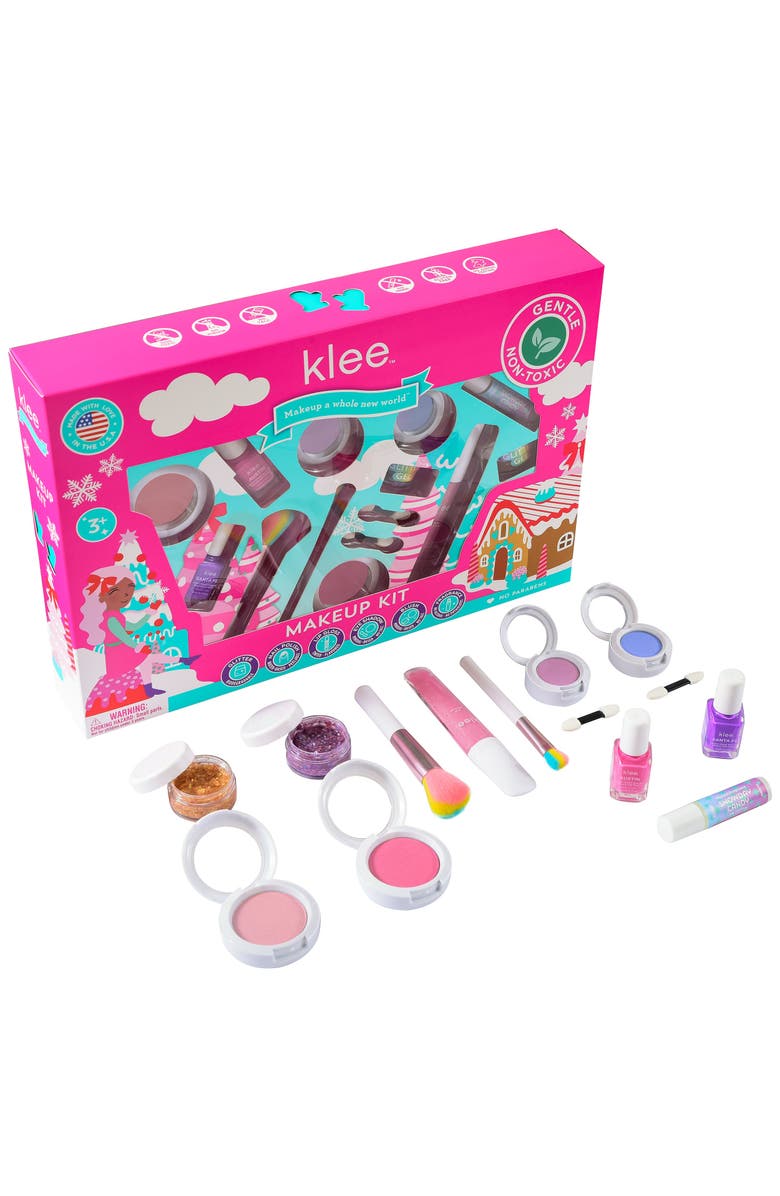 Klee Naturals Glam Comes True - Kids' Holiday Mineral Makeup Set, Main, color, Multi