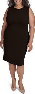 Calvin Klein Basic Sleeveless Sheath Dress