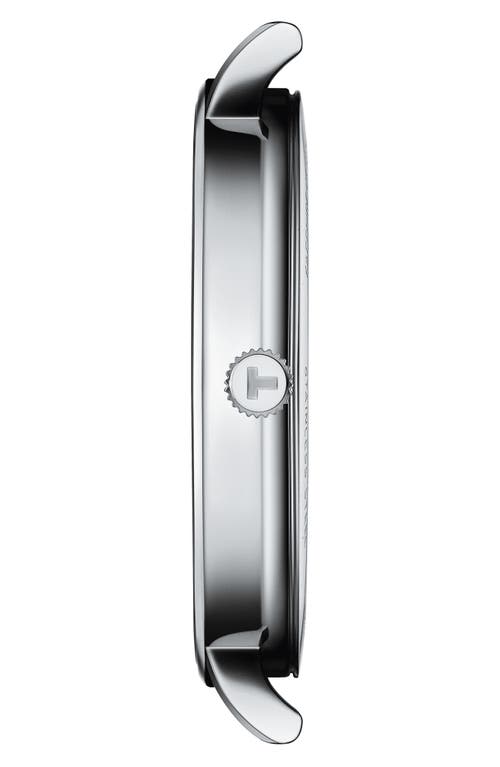 Tissot Chemin Des Tourelles Automatic Bracelet Watch, 32mm In Silver