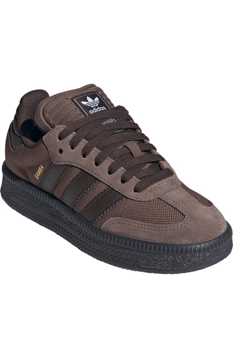 adidas Kids' Samba XLG Sneaker, Main, color, Earth/ Dark Brown/ Black