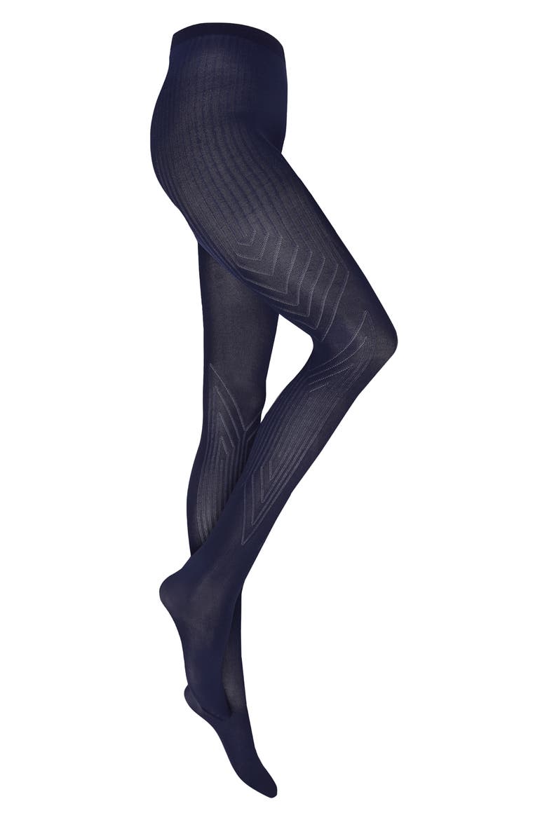 Bodyline Geometric Tights, Alternate, color, NAVY