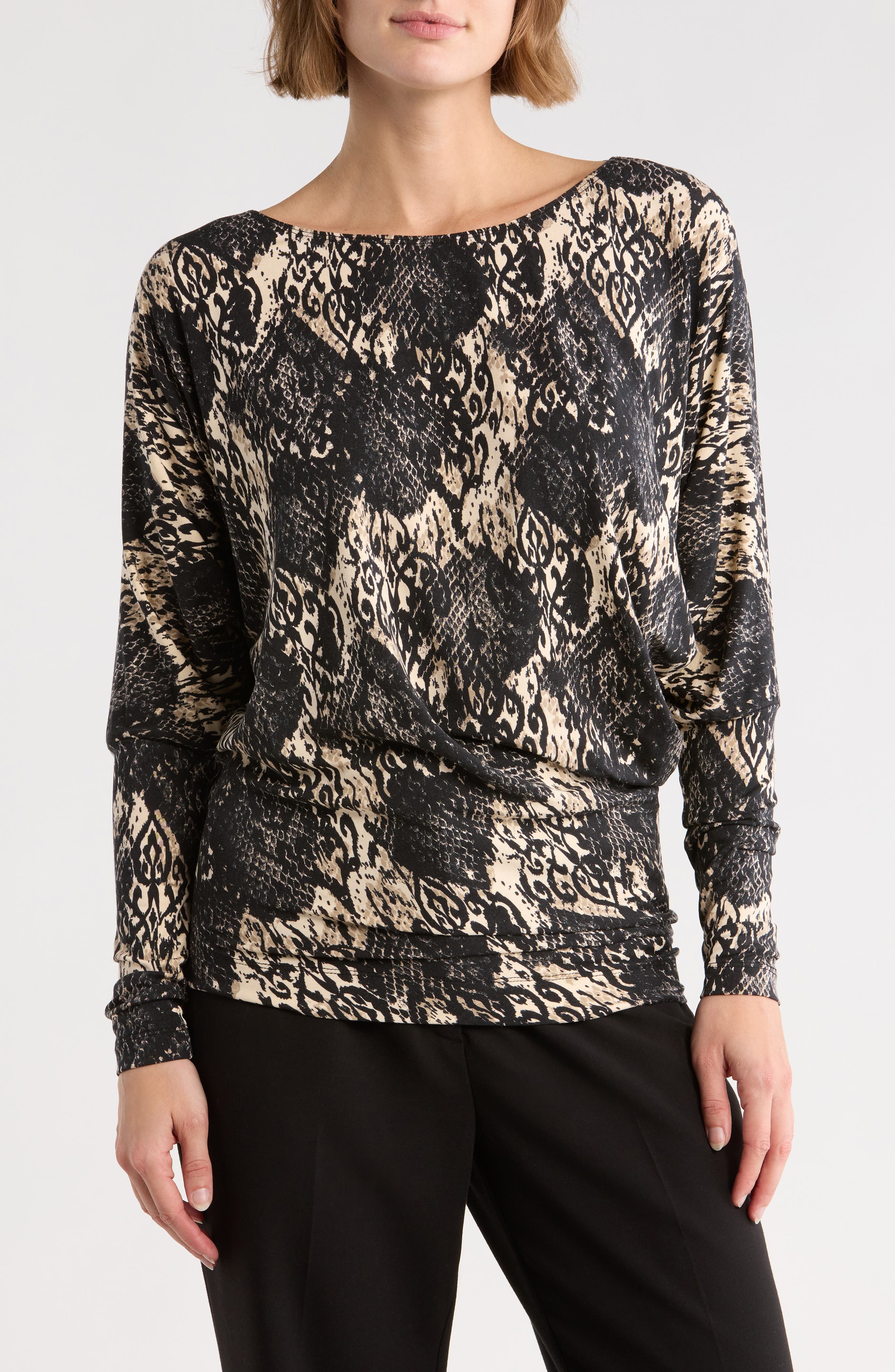 Anita Asymmetric Long Sleeve Top - image 3