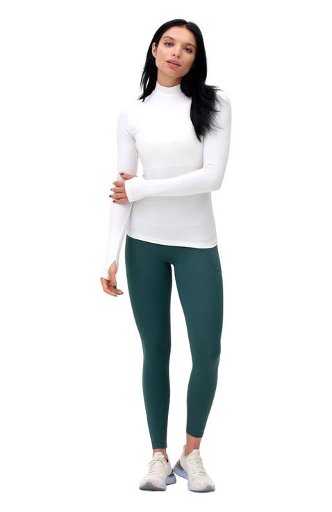 Cozy Mock Neck Long Sleeve Top