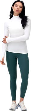 Rebody Active Cozy Mock Neck Long Sleeve Top