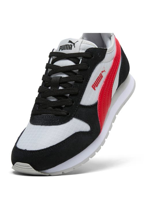 Puma Kids' St Miler Sneaker In Black