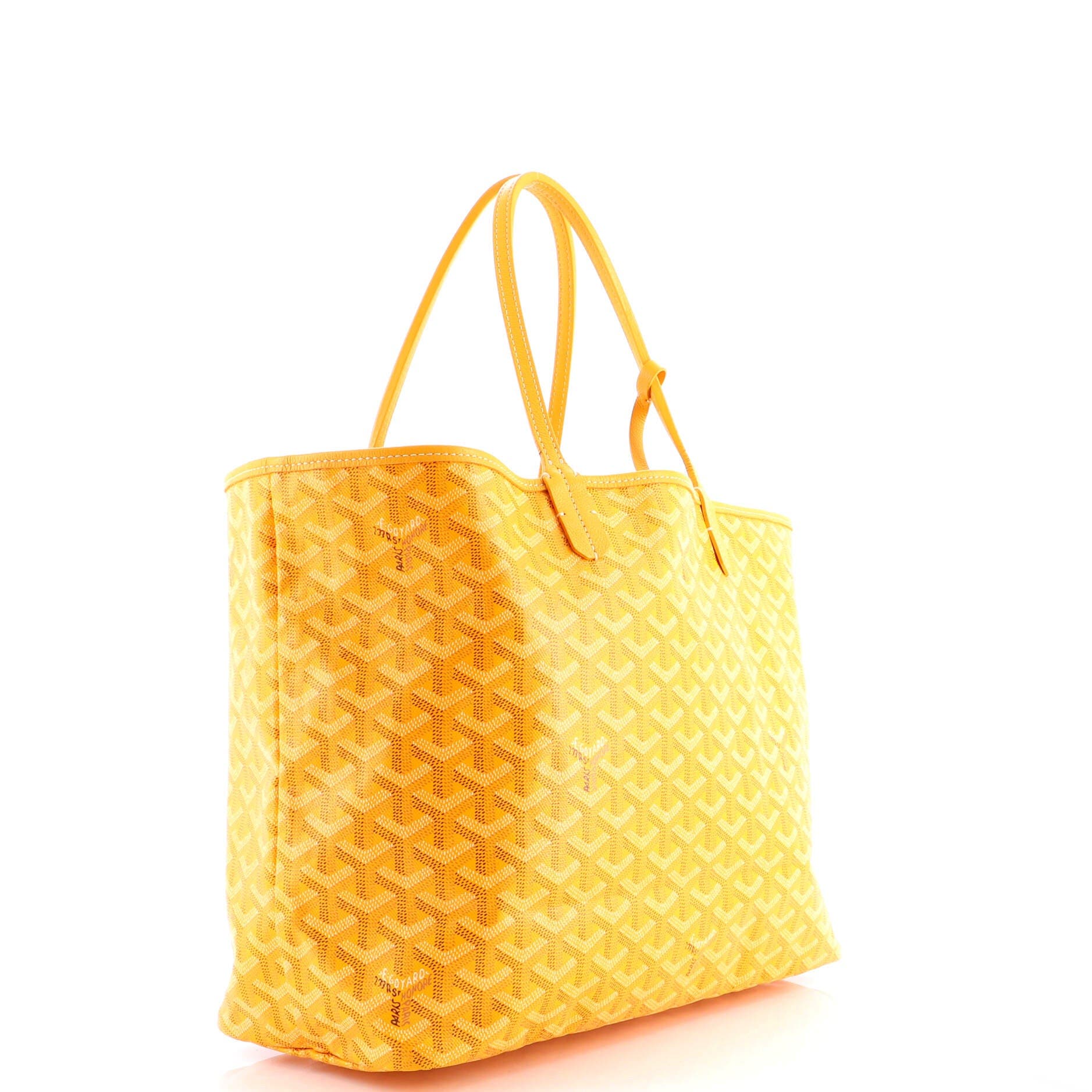 Pre-Owned Goyard Saint Louis Tote Coated Canvas PM, Alternate, color, Yellow