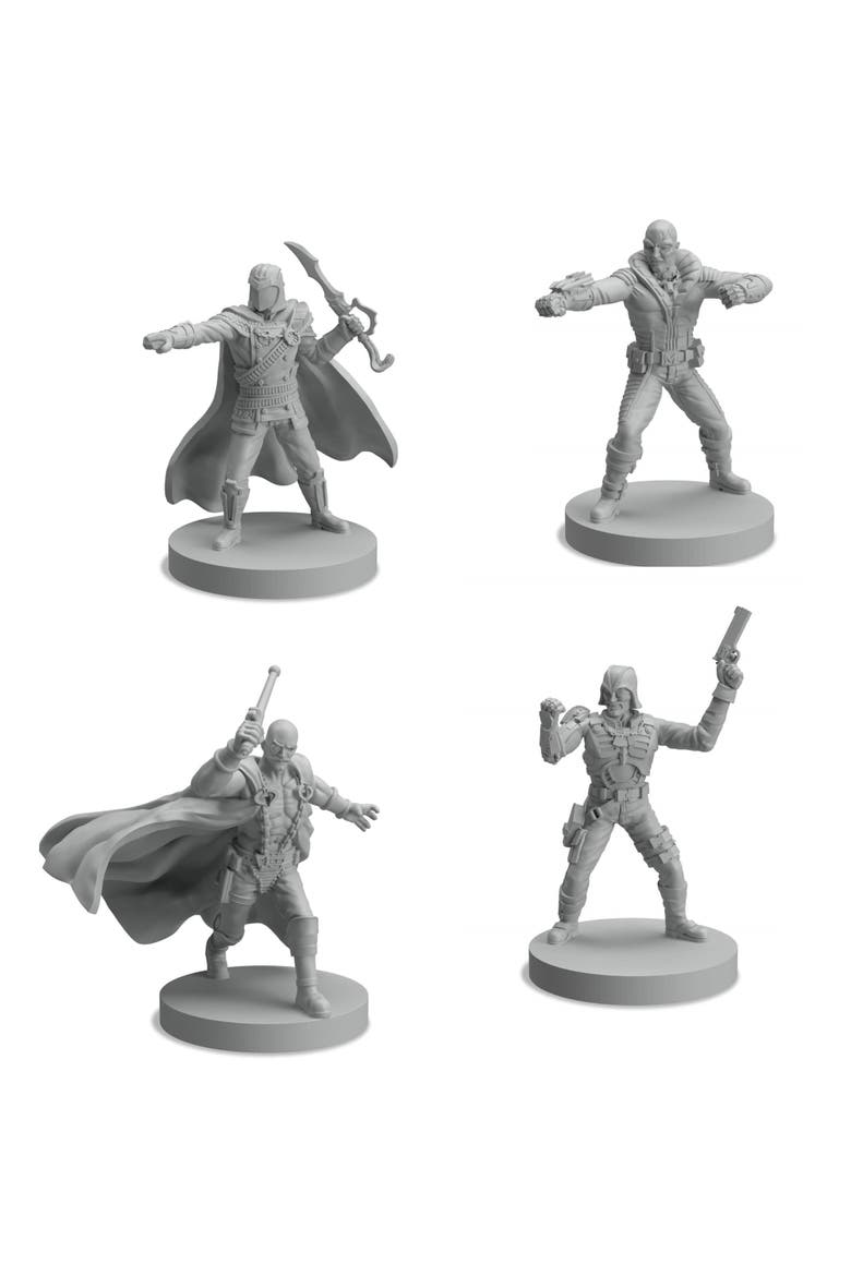 Roleplaying Game Villain Miniatures Set 1 12 Miniatures Expansion, Alternate, color, Multicolored