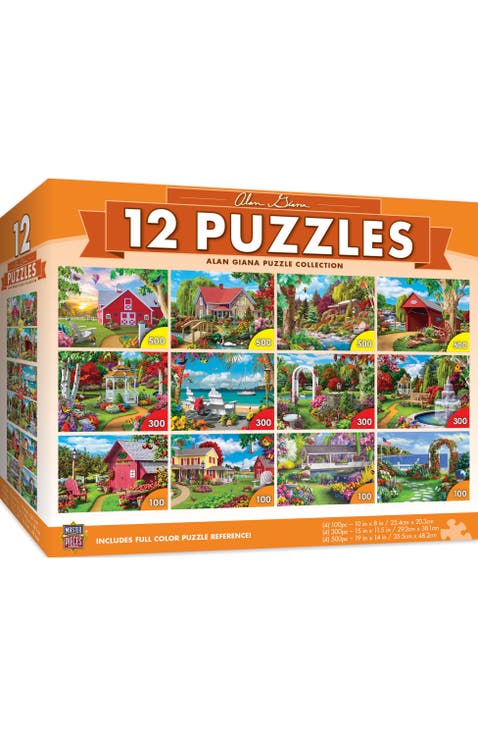 Alan Giana Puzzle Collection 12 Pack