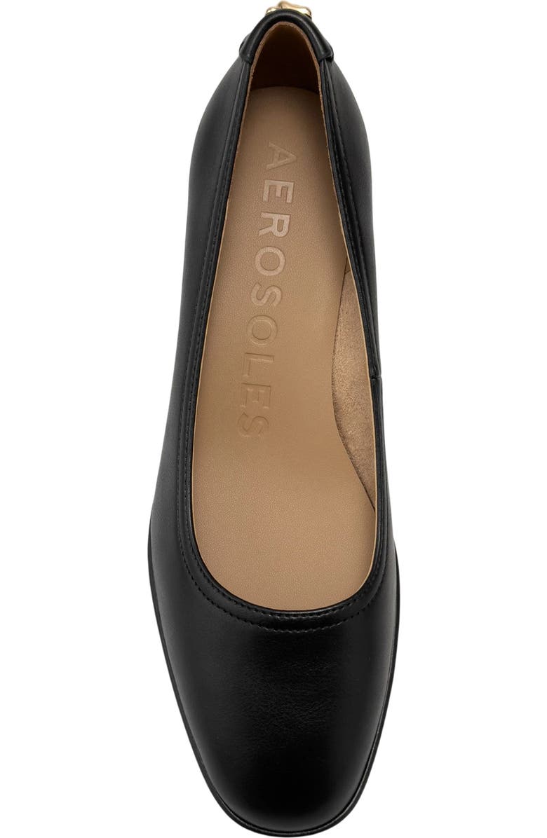 Aerosoles Roma Wedge Pump, Alternate, color, Black/ Black