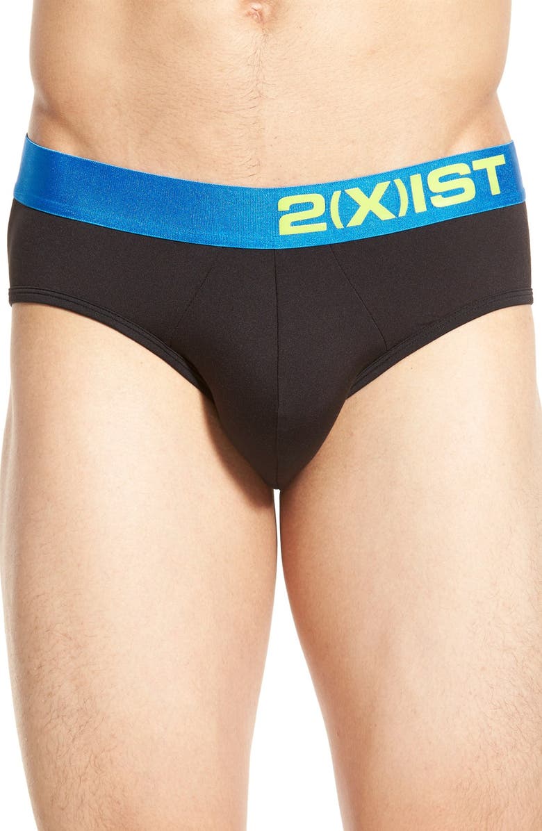 2(x)ist 'Electric' No-Show Briefs, Main, color,