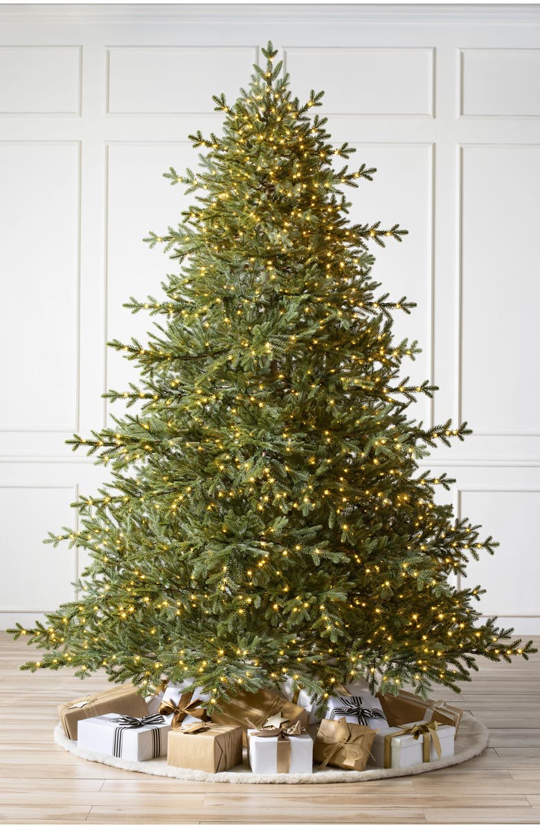 Balsam Hill Sugarland Spruce Pre-Lit Artificial Tree, Alternate, color, Led Fairy Lights