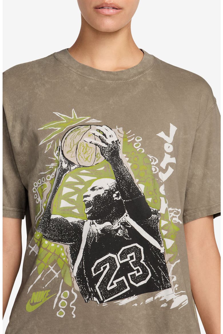 Flight Cotton Graphic T-Shirt, Alternate, color, 247 KHAKI/SAIL