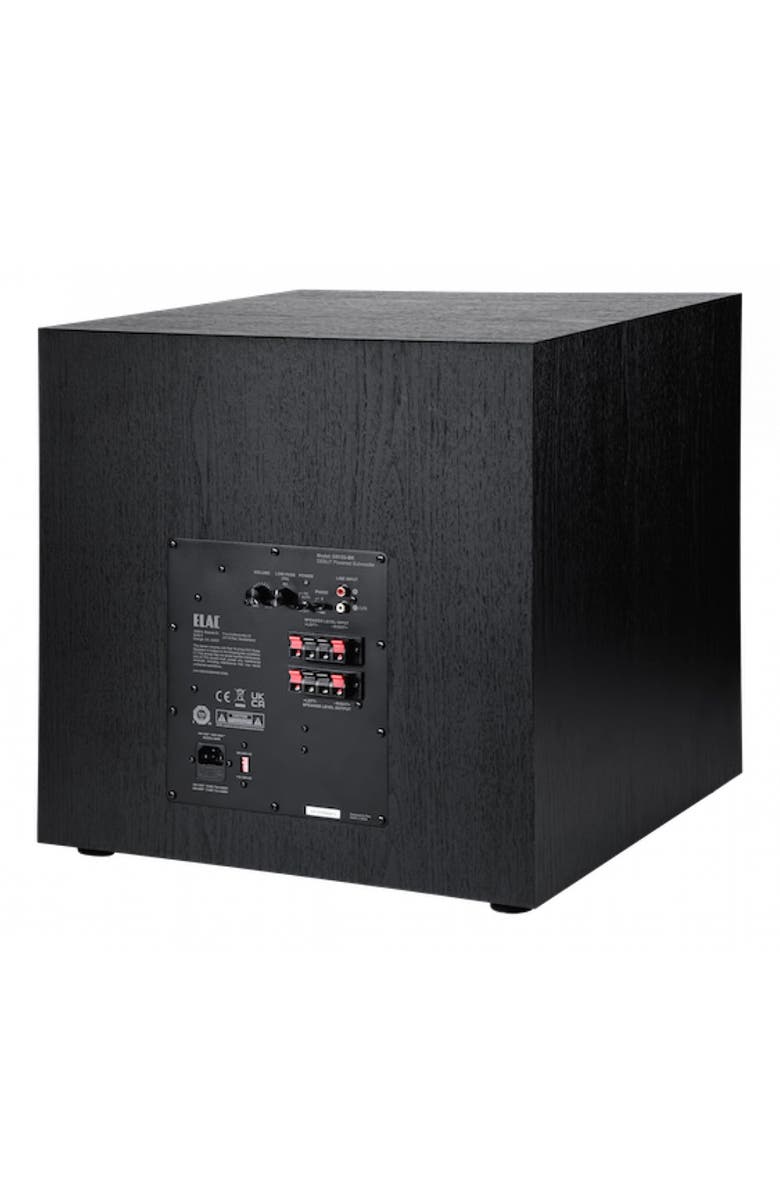 ELAC DS153 Debut 3.0 Series 15 Inch 300W Powered Subwoofer, Alternate, color, Black