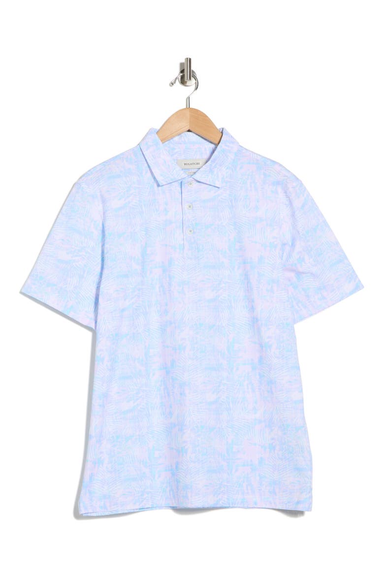 SS POLO Victor OoohCotton® Floral Polo, Main, color, PINK MULTI