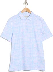 Bugatchi SS POLO Victor OoohCotton® Floral Polo