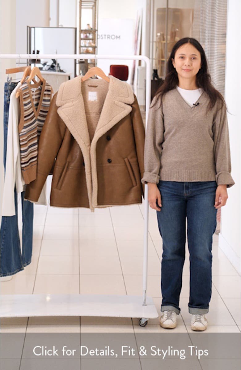 Faux Shearling Coat, sales video thumbnail