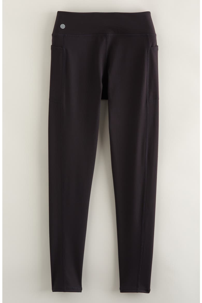 Kids' Favorite High Waist Pocket Leggings, Alternate, color, BLACK