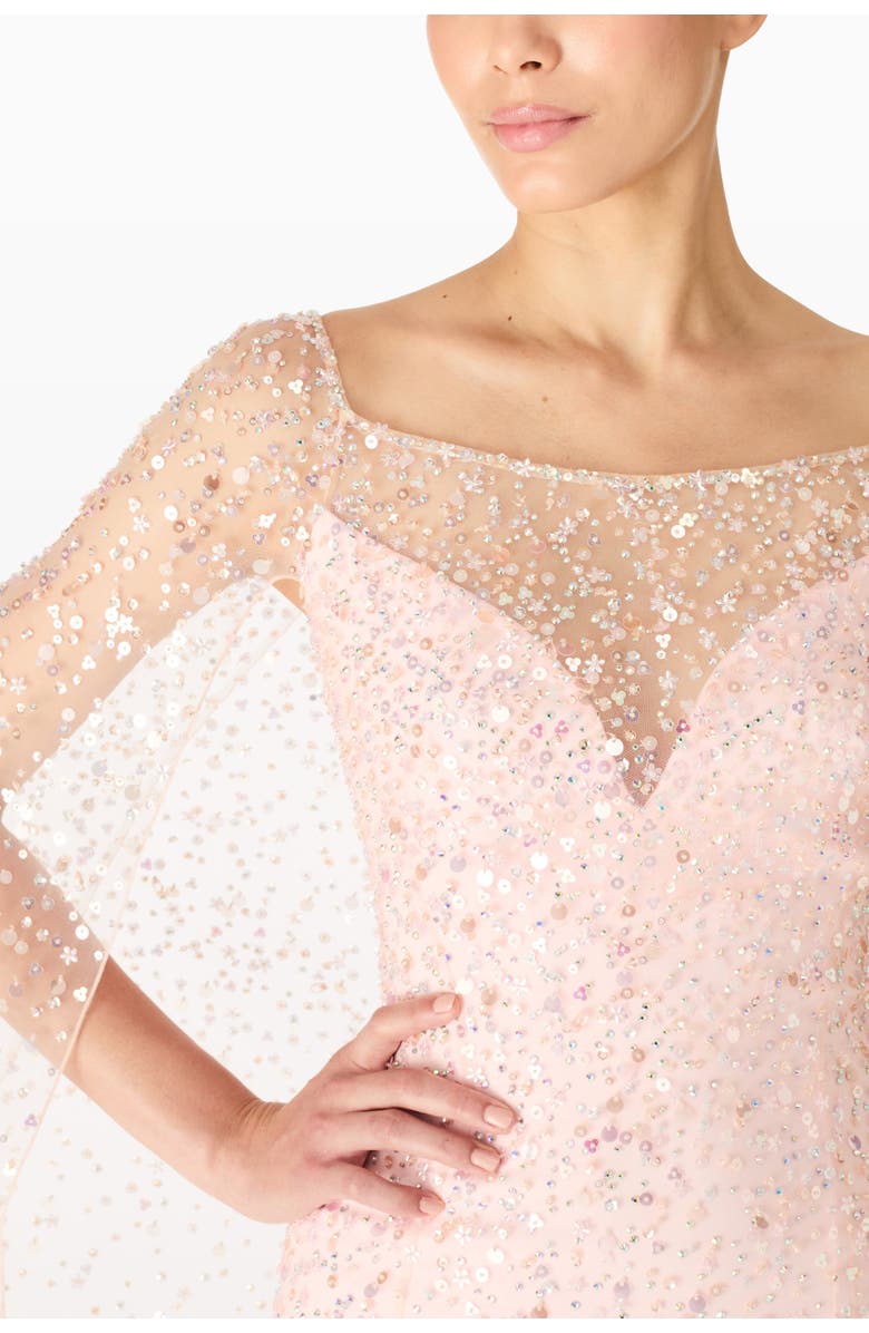 Jenny Packham Roman Dress, Alternate, color, Sugar Plum