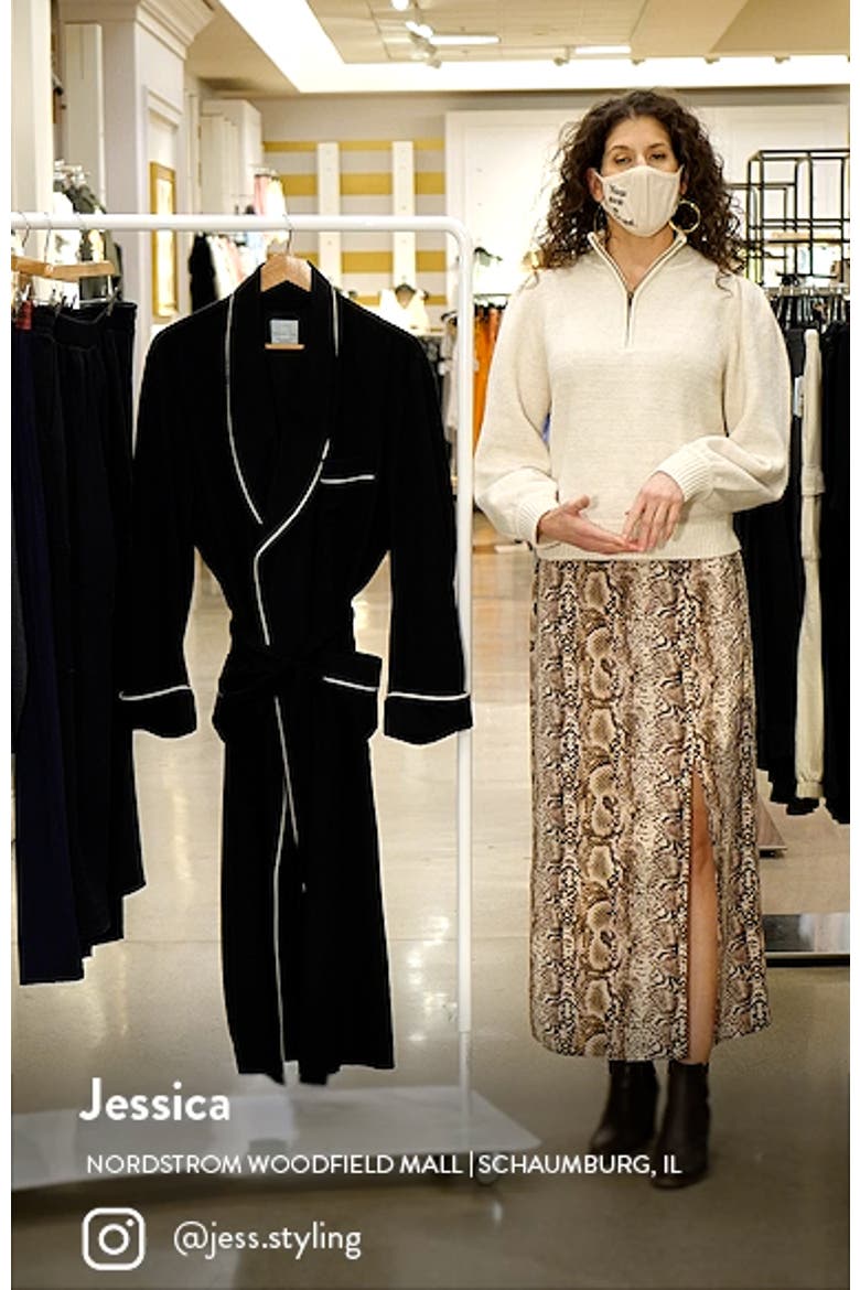 Woven Cashmere Robe video