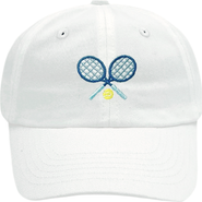 Bits & Bows Tennis Rackets Twill Baseball Hat