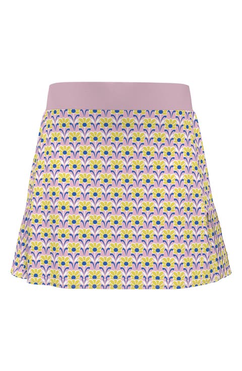 Side Pleated Active Skort